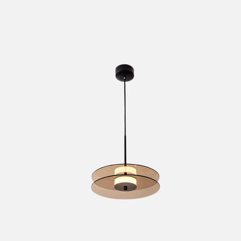 Homeko Glass Disk Pendant Light -