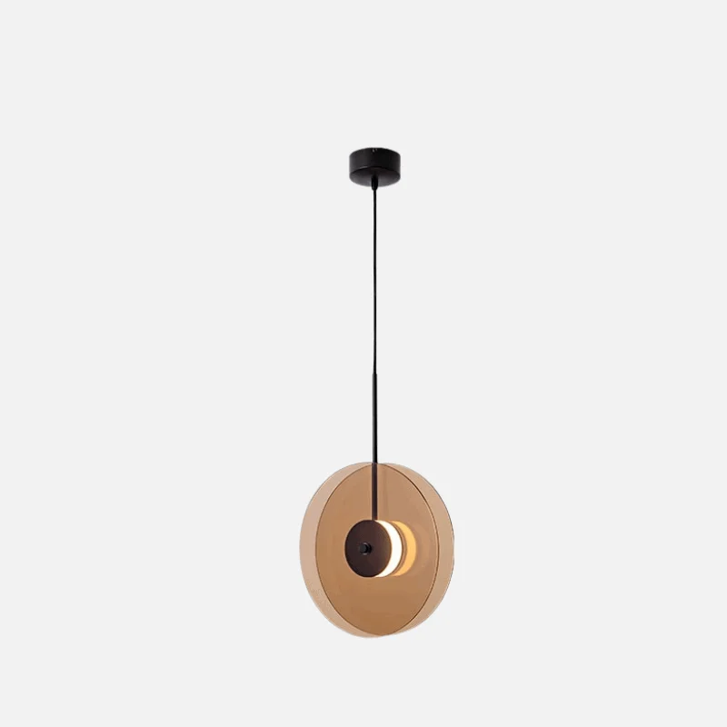 Homeko Glass Disk Pendant Light -