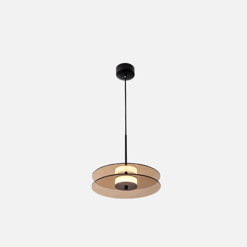 Homeko Glass Disk Pendant Light -