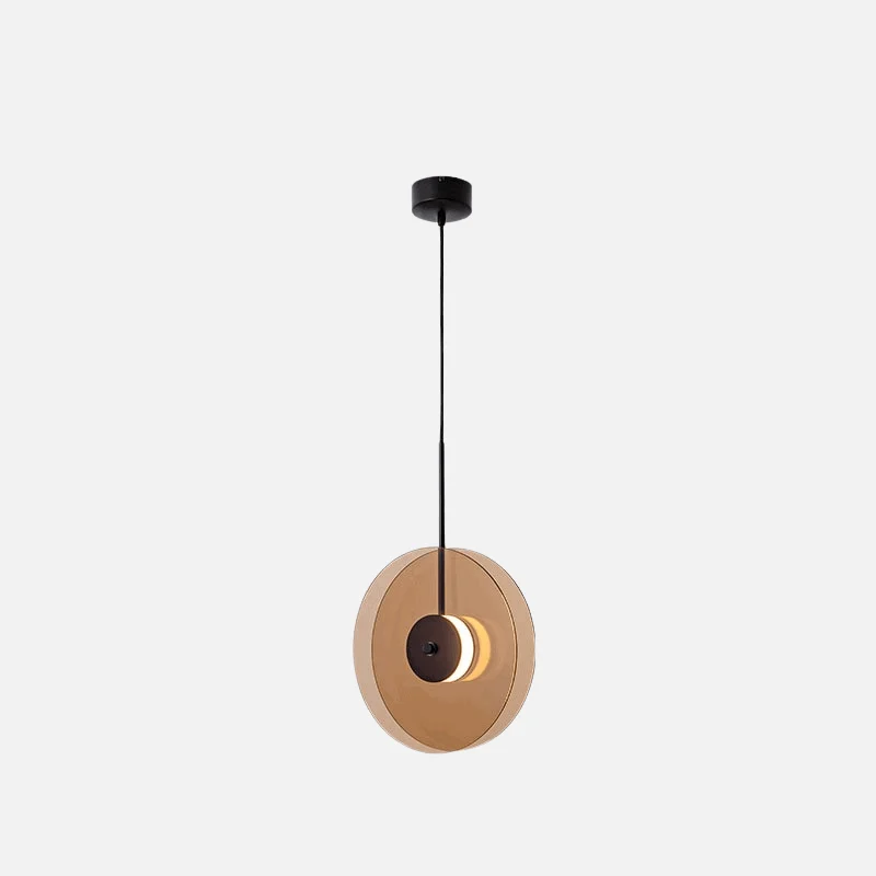 Homeko Glass Disk Pendant Light -