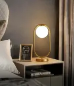Homeko Glass Globe Table Lamp