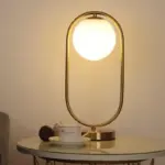 Homeko Glass Globe Table Lamp