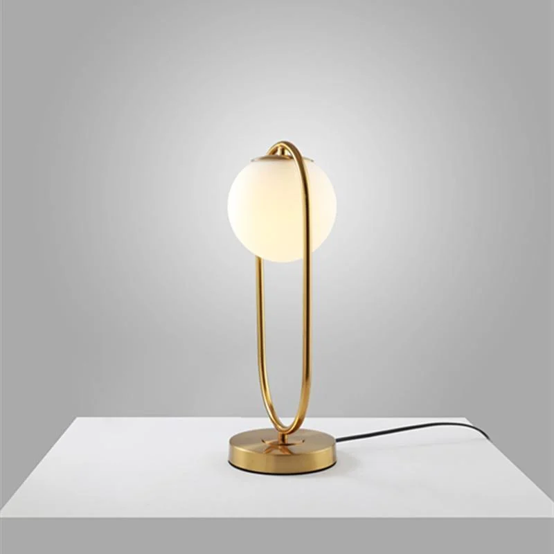 Homeko Glass Globe Table Lamp -