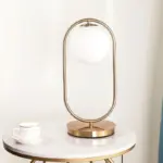 Homeko Glass Globe Table Lamp
