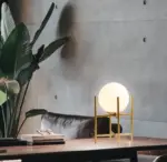 Homeko Glass Globe Table Lamps