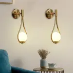 Homeko Glass Globe Wall Light