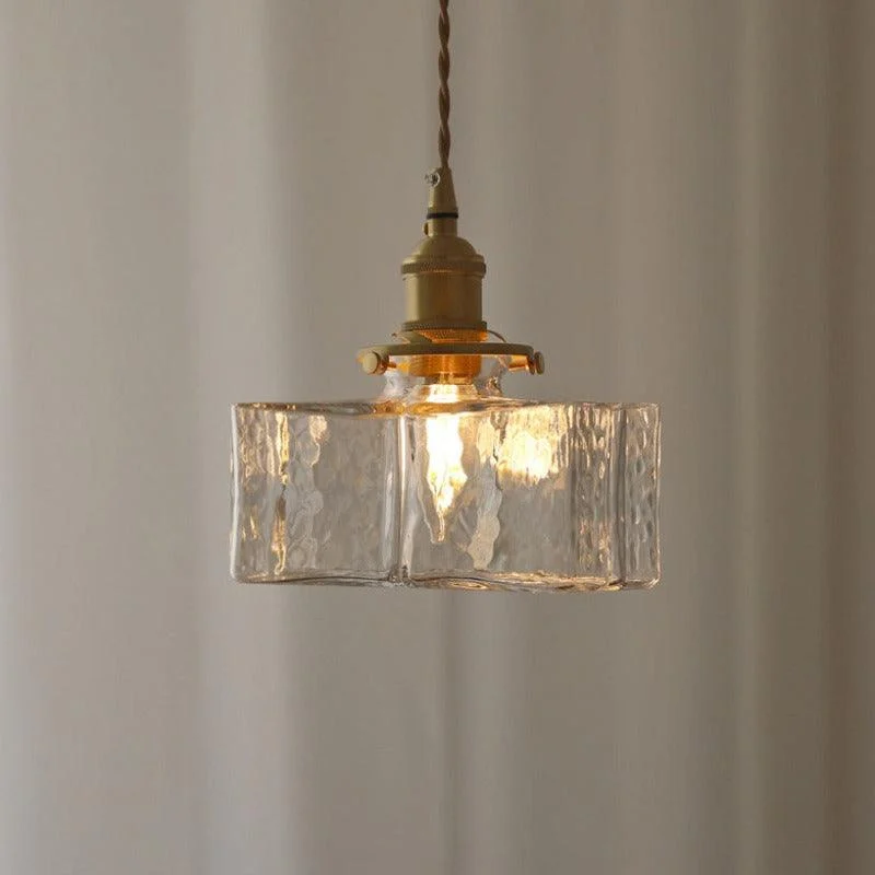 Homeko Glass Hanging Pendant Light -