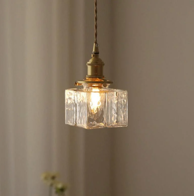 Homeko Glass Hanging Pendant Light -