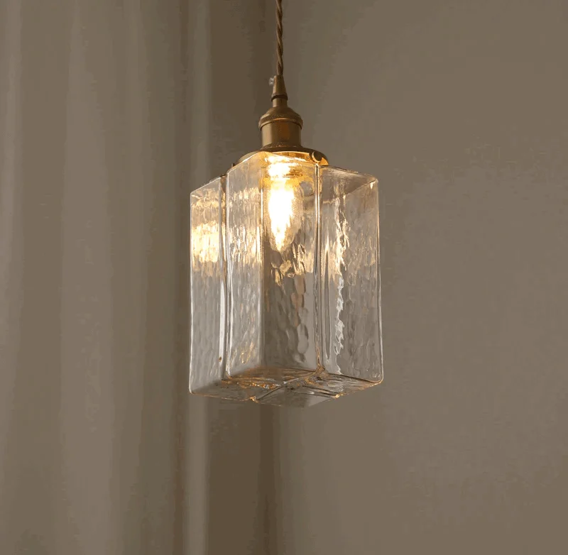 Homeko Glass Hanging Pendant Light -