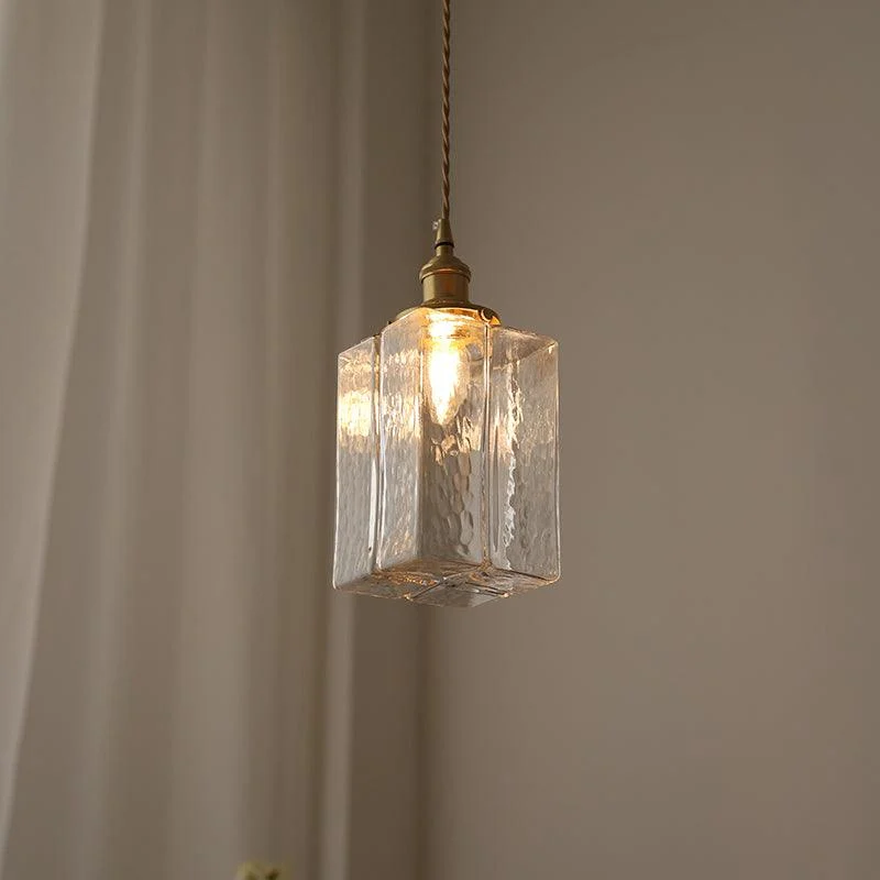 Homeko Glass Hanging Pendant Light -