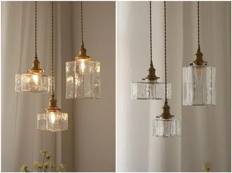 Homeko Glass Hanging Pendant Light -