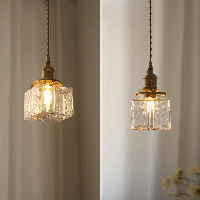 Homeko Glass Hanging Pendant Light -