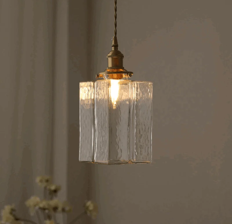 Homeko Glass Hanging Pendant Light -