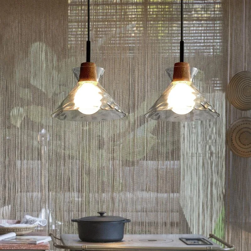 Homeko Glass Lampshade Pendant Lights -