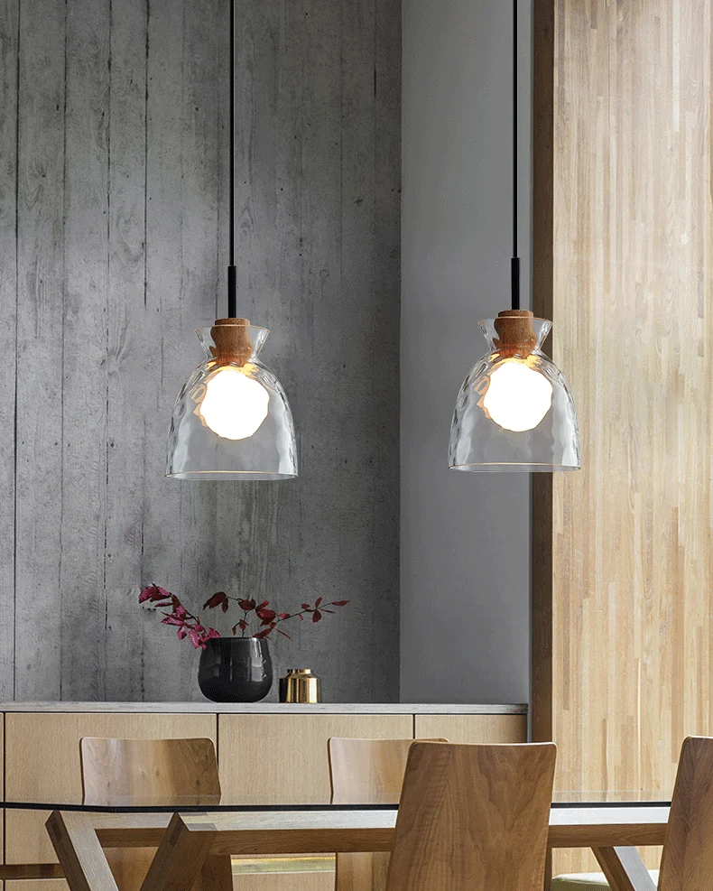 Homeko Glass Lampshade Pendant Lights -