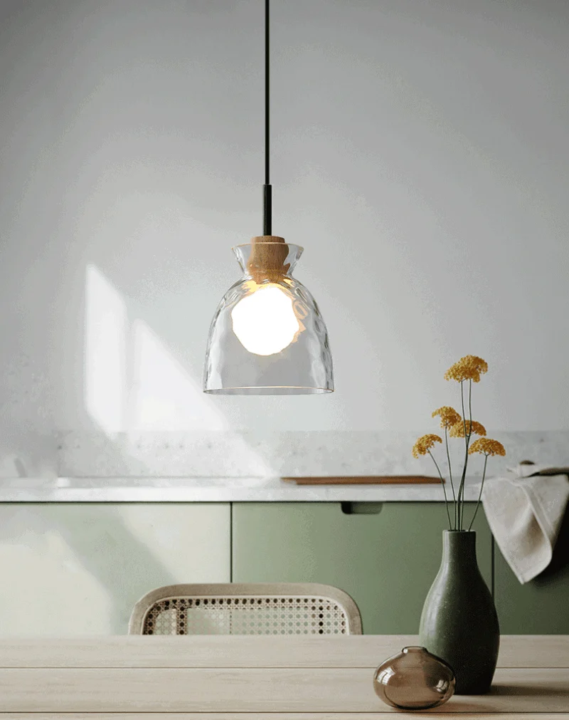 Homeko Glass Lampshade Pendant Lights -