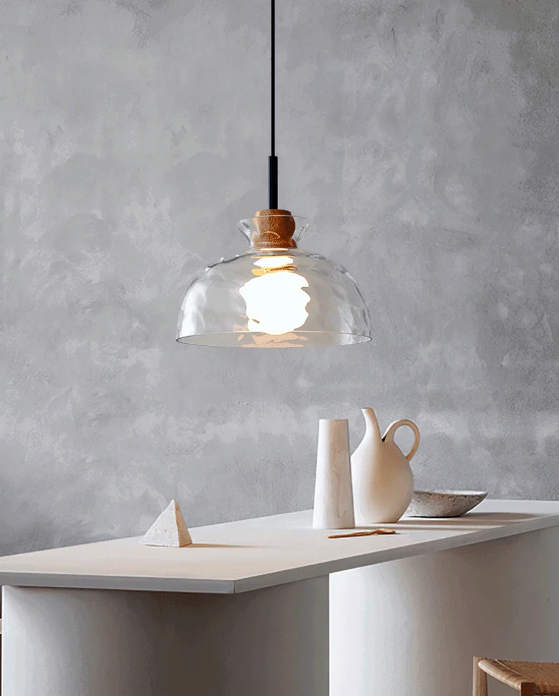 Homeko Glass Lampshade Pendant Lights -