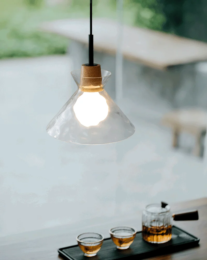 Homeko Glass Lampshade Pendant Lights -