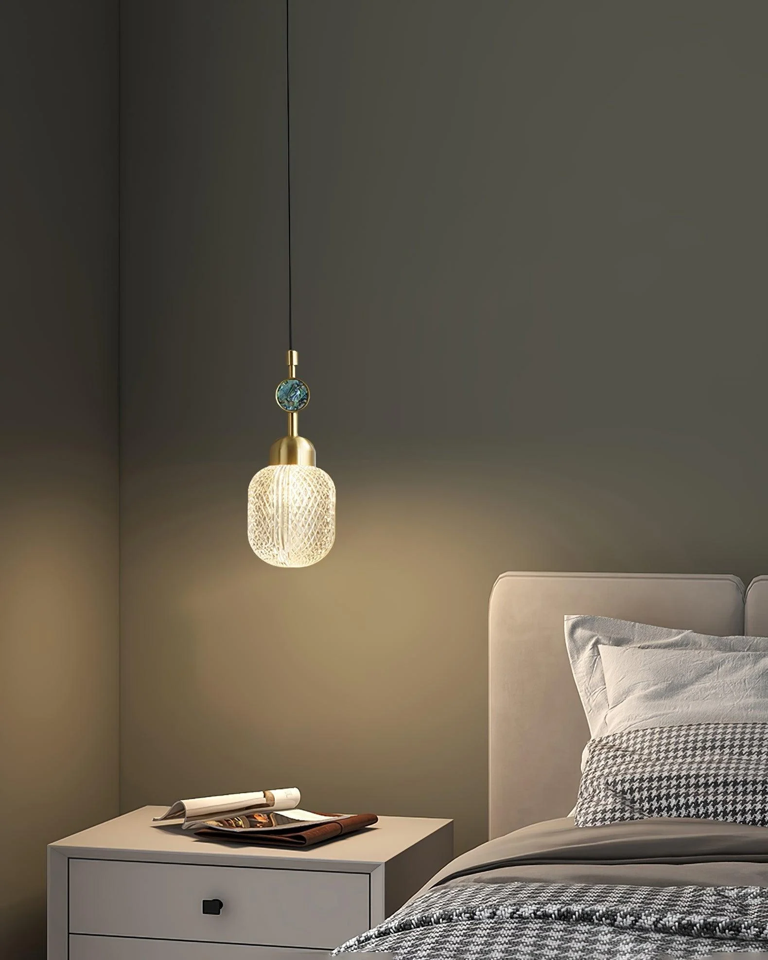 Homeko Glass Pendant Lamp -