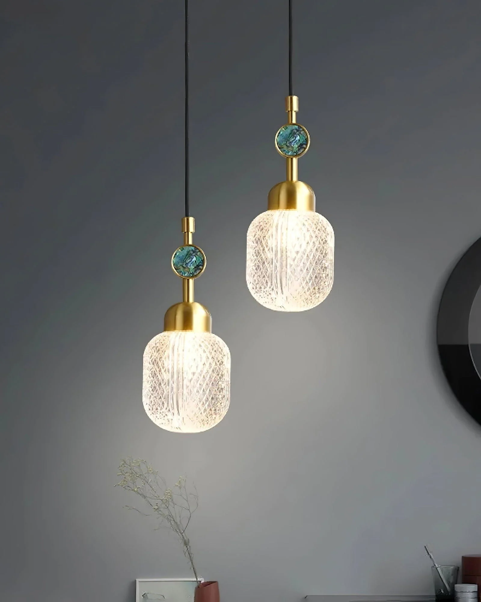 Homeko Glass Pendant Lamp -