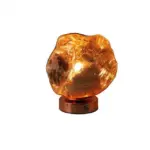 Homeko Glass Rock Table Lamp