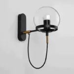 Homeko_Glass_Sphere_LED_Wall_Lamp_-_-4240808 Homeko Glass Sphere LED Wall Lamp