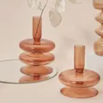 Homeko_Glass_Taper_Candle_Holder_Vase_Collection_-_-4241316 Homeko Glass Taper Candle Holder Vase Collection