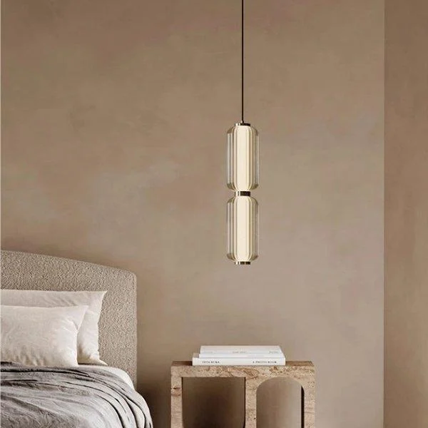 Homeko Glass Tube Pendant Light -