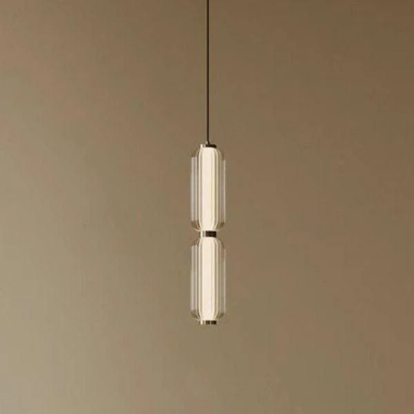 Homeko Glass Tube Pendant Light -