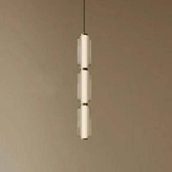 Homeko Glass Tube Pendant Light -