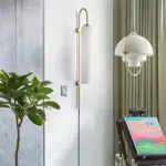 Homeko Glass Wall Lamp Hardwired