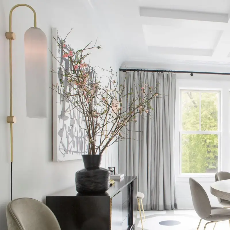 Homeko Glass Wall Lamp Hardwired