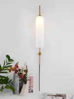 Homeko Glass Wall Lamp Hardwired
