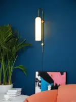 Homeko Glass Wall Lamp Hardwired