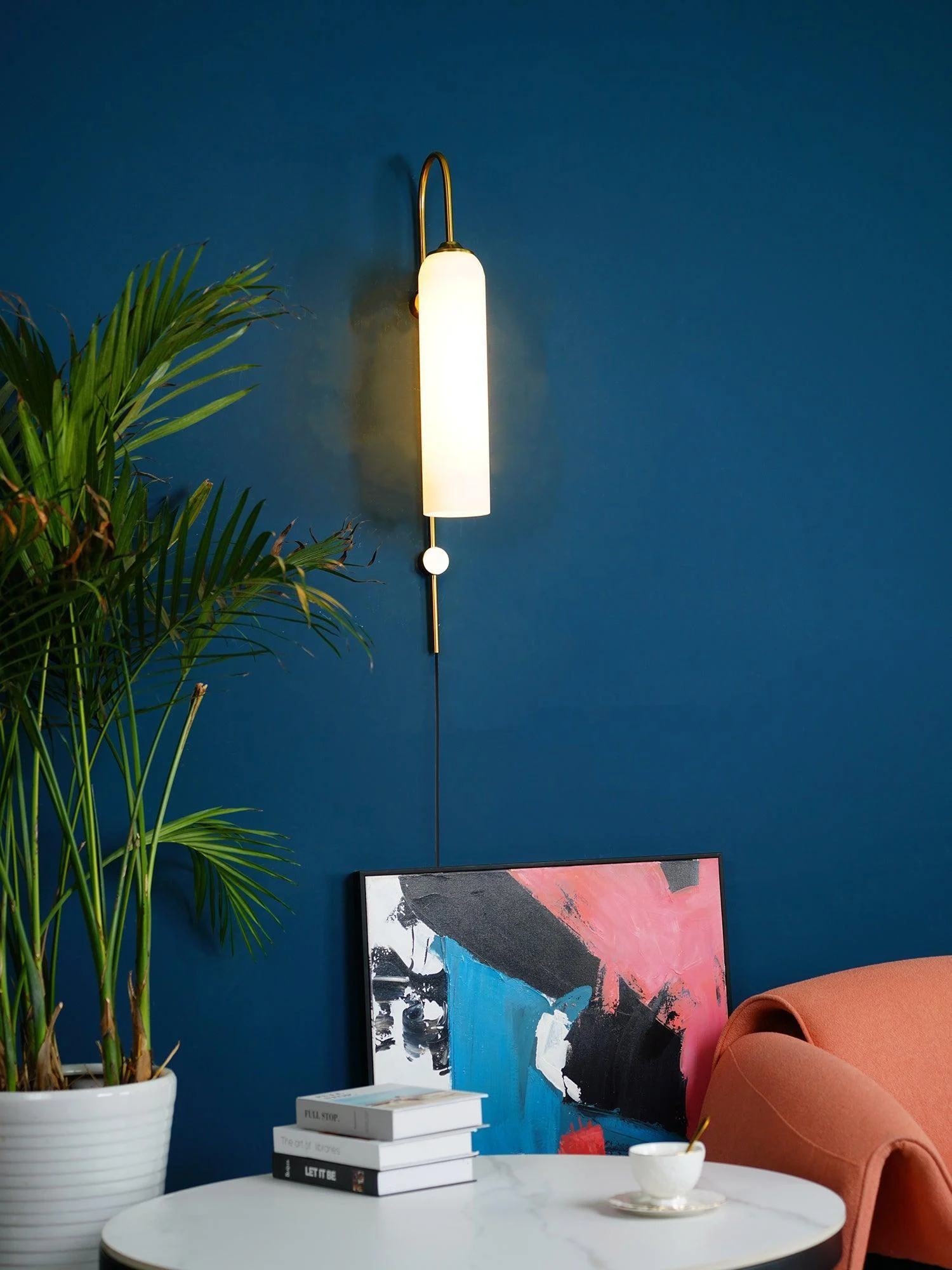 Homeko Glass Wall Lamp - Hardwired -