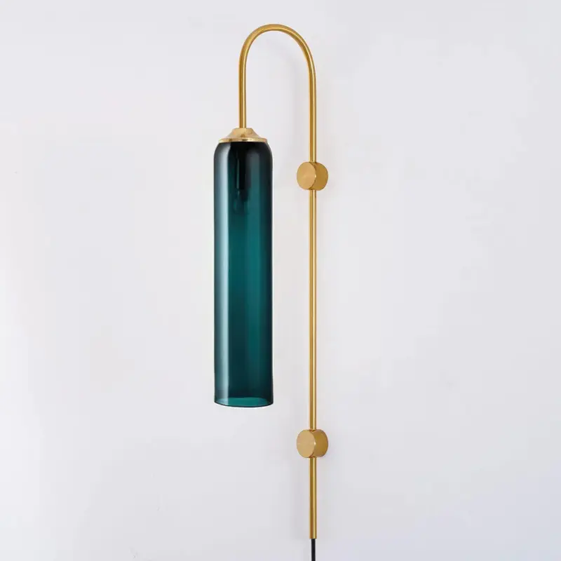 Homeko Glass Wall Lamp Hardwired