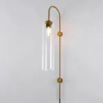 Homeko Glass Wall Lamp Hardwired