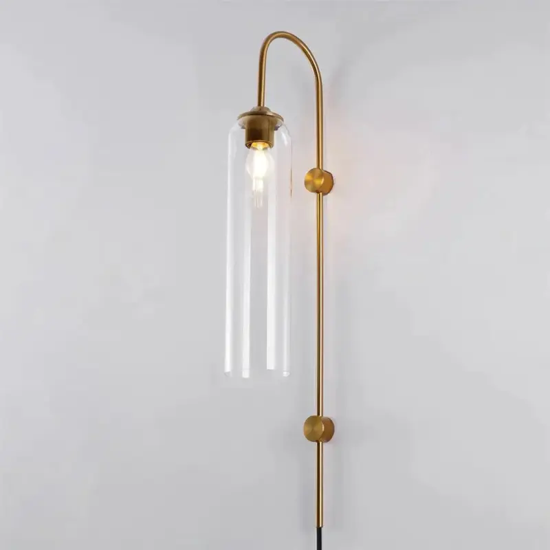 Homeko Glass Wall Lamp Hardwired