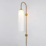 Homeko Glass Wall Lamp Hardwired