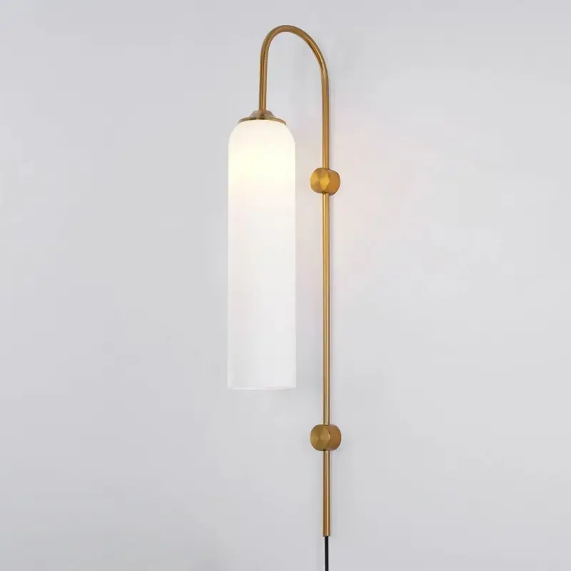 Homeko Glass Wall Lamp Hardwired
