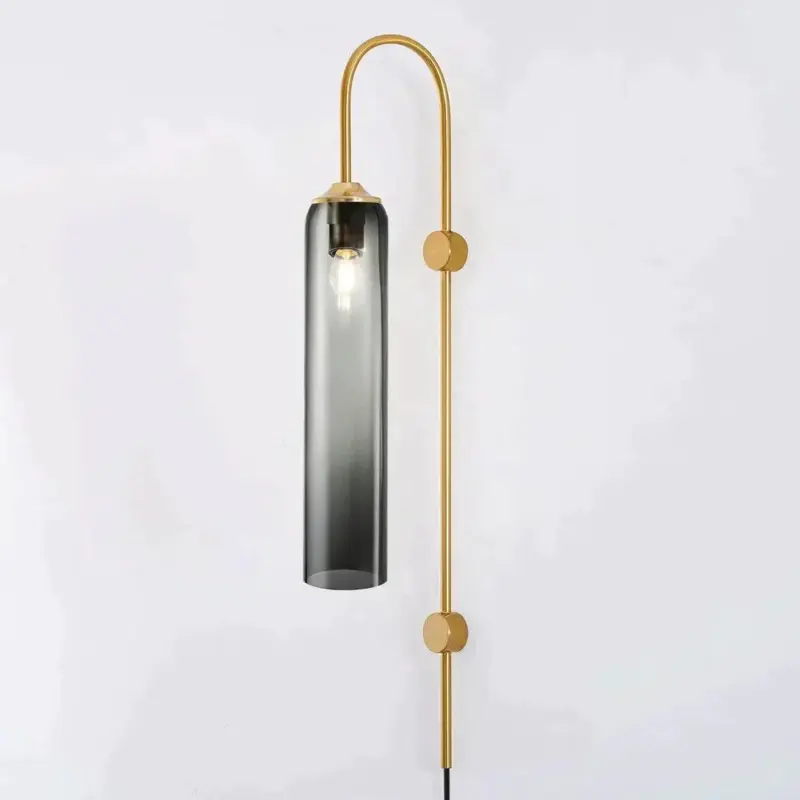 Homeko Glass Wall Lamp Hardwired