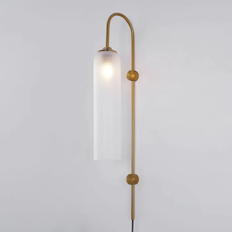 Homeko Glass Wall Lamp Hardwired