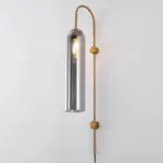 Homeko Glass Wall Lamp Hardwired