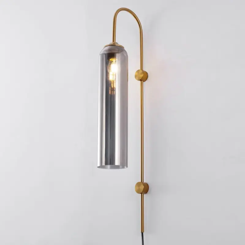 Homeko Glass Wall Lamp Hardwired