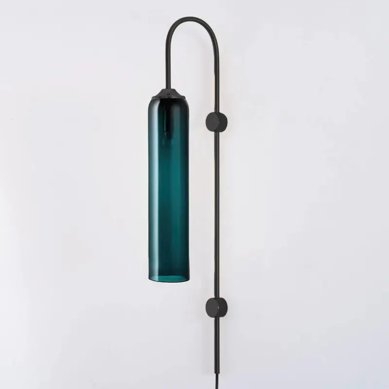 Homeko Glass Wall Lamp Hardwired
