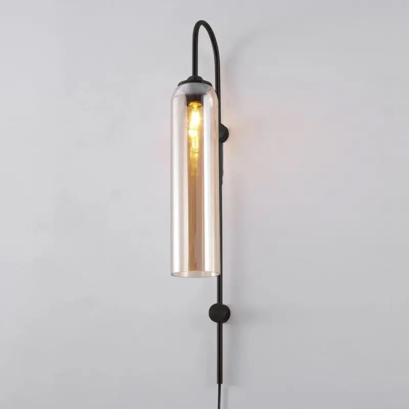 Homeko Glass Wall Lamp Hardwired