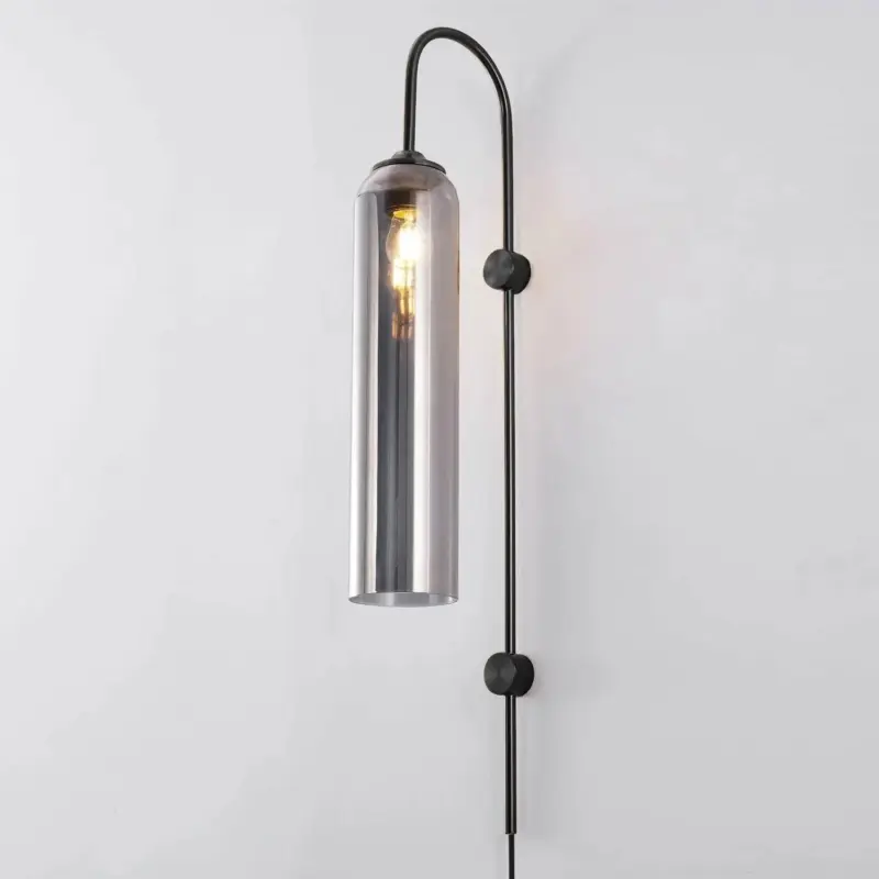 Homeko Glass Wall Lamp Hardwired