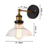 Homeko Glass Wall Lamps
