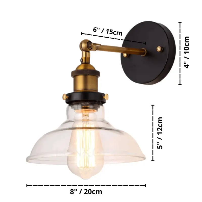 Homeko Glass Wall Lamps