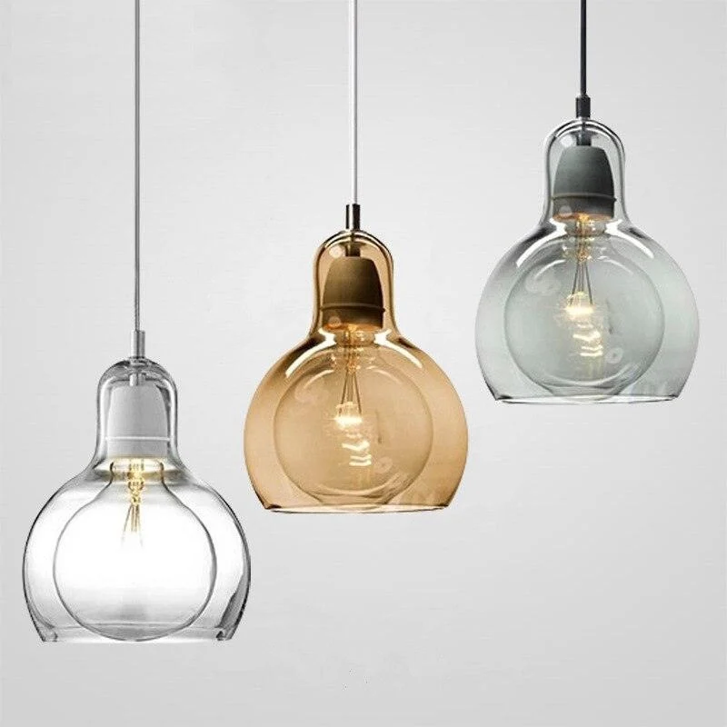 Homeko Globe Glass Pendant Light -